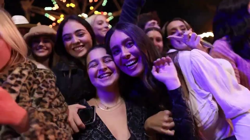 Crowd at a live show